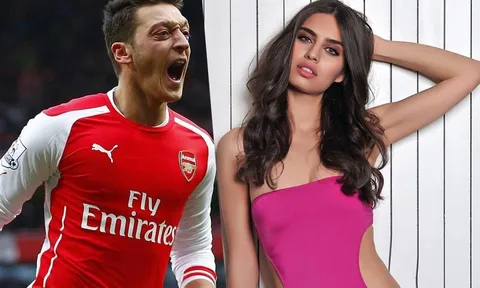 Mesut Oezil lén bạn gái đi hưởng kỳ nghỉ cùng hoa hậu