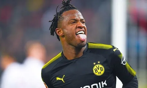 Michy Batshuayi lập cú đúp và kiến tạo ngay trận ra mắt Dortmund