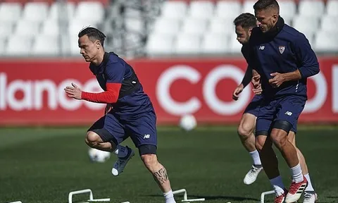 Miệt mài tập luyện, Sevilla quyết tạo địa chấn trước Man Utd