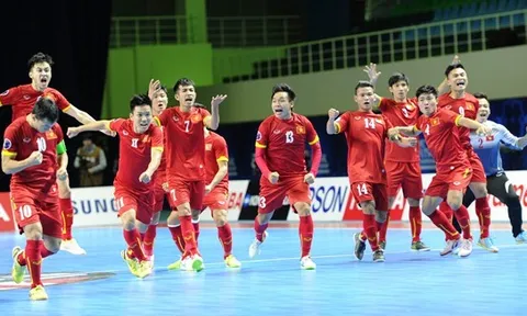Lịch thi đấu của ĐT futsal Việt Nam ở giải Futsal châu Á 2018