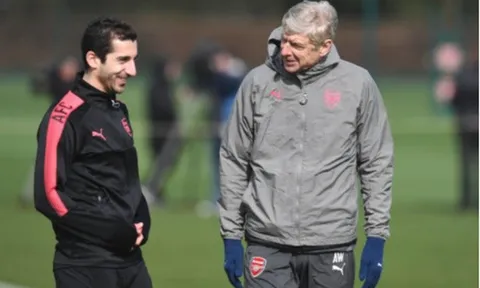 Mkhitaryan vui ra mặt khi nhận được sự quan tâm của Arsene Wenger