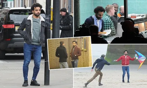 Mohamed Salah tận hưởng cuộc sống ở Liverpool