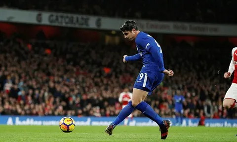Morata là đầu vàng nhưng, chân... gỗ