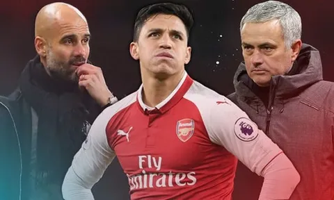 Sanchez và 10 cầu thủ là học trò của cả Mourinho, Guardiola