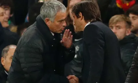 Mourinho dọa Conte xanh mặt