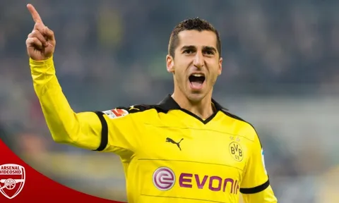 Mùa giải thăng hoa nhất sự nghiệp Henrikh Mkhitaryan