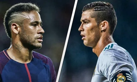 Neymar đá cặp Ronaldo ở đội hình kết hợp Real và PSG