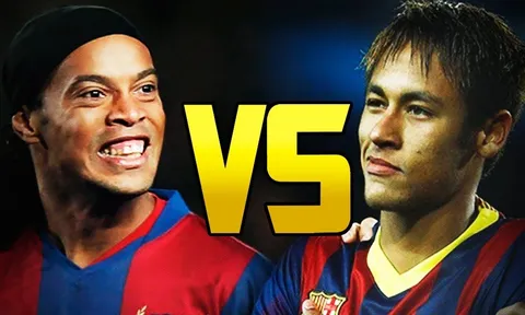 Neymar liệu có vươn tới đẳng cấp của Ronaldinho?