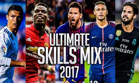 Neymar, Messi & Ronaldo tạo nên một năm 2017 đầy cảm xúc