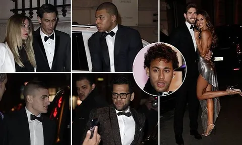 Neymar như hoàng tử giữa lòng Paris trong ngày sinh thần