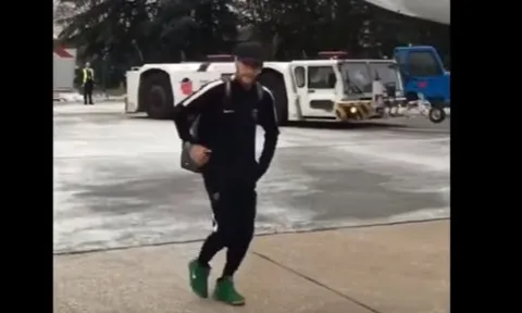 Neymar phấn khích trong ngày trở lại Tây Ban Nha