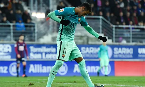 Neymar thể hiện ra sao trước Eibar
