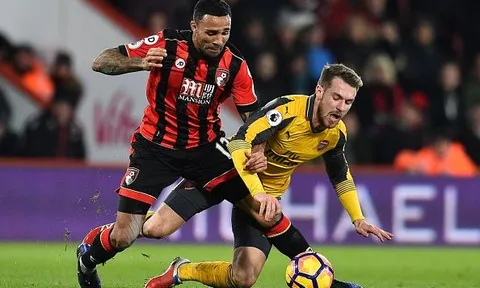 Người Arsenal giương 'cờ trắng' sau trận hòa trước Bournemouth