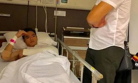 Nguyên Mạnh phẫu thuật thành công, SLNA chịu toàn bộ chi phí điều trị
