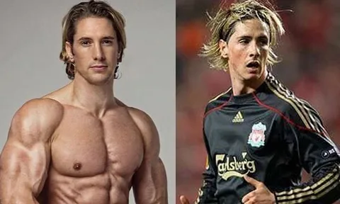 Nhà vô địch thể hình có gương mặt giống hệt Torres