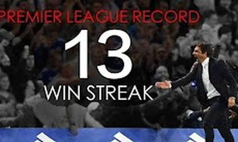 Nhìn lại chuỗi 13 trận toàn thắng của Chelsea