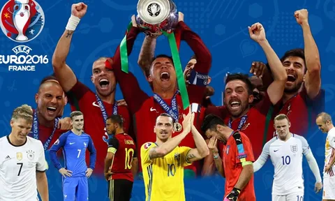 Nhìn lại kỳ EURO 2016 thần thánh của Bồ Đào Nha