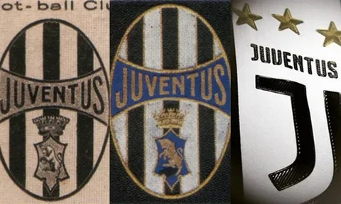 Nhìn lại Logo của Juventus qua các triều đại