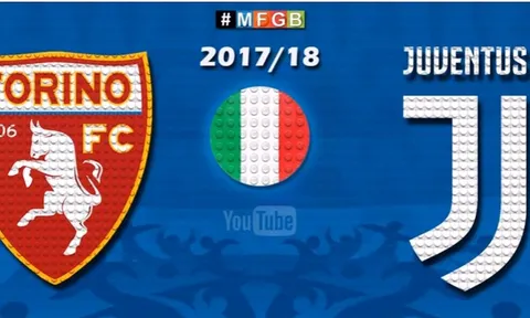 Nhìn lại trận Derby thành Turin theo phong cách Lego
