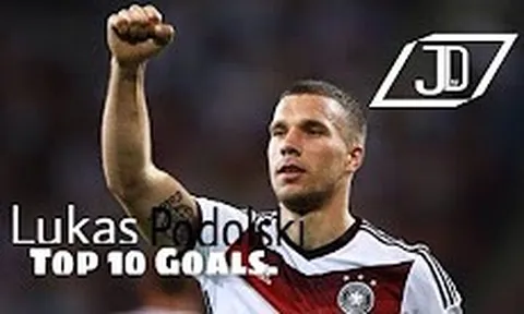 Những bàn thắng để đời của 'Hoàng tử' Lukas Podolski