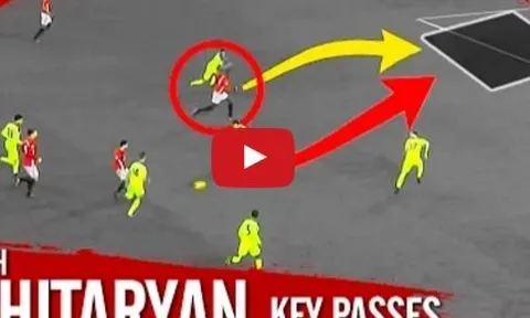 Những đường chuyền cực đỉnh của Henrikh Mkhitaryan từ đầu mùa