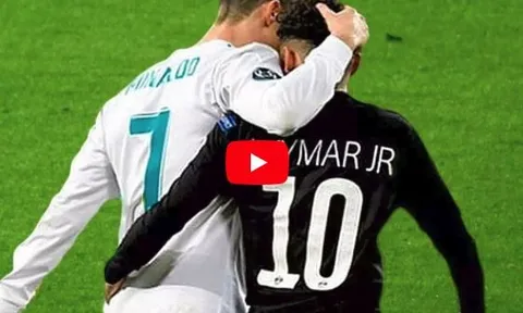 Những khoảnh khắc đáng trân trọng của Cristiano Ronaldo và Neymar