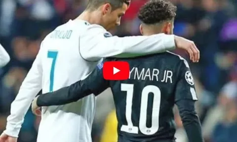 Những khoảnh khắc đáng trân trọng của Ronaldo và Neymar