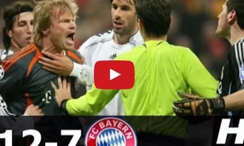 Những lần đụng độ của Real Madrid và Bayern Munich tại Champions League 2007-2017