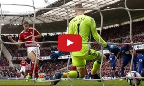 Những pha cứu thua cực đẹp của David de Gea vs Middlesbrough