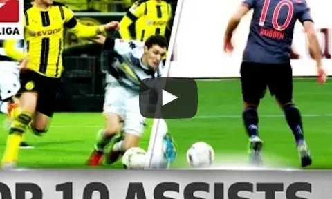 Những pha kiến tạo đẹp nhất Bundesliga mùa 2016/17