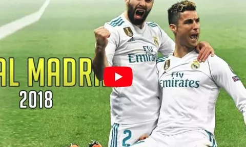 Những pha phản công đỉnh nhất của Real Madrid mùa 2017/18
