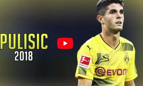 Những pha xử lý rất hay của Christian Pulisic mùa 2017/18