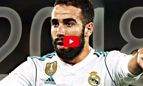 Những pha xử lý rất hay của Daniel Carvajal mùa 2017/18