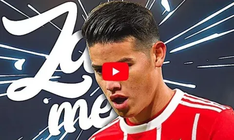 Những pha xử lý rất hay của James Rodriguez mùa 2017/18