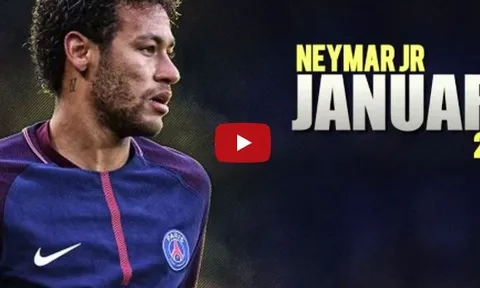 Những pha xử lý rất hay của Neymar trong tháng 1/2018