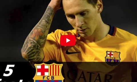 Những thất bại khó nuốt của Barcelona mùa 2017/18