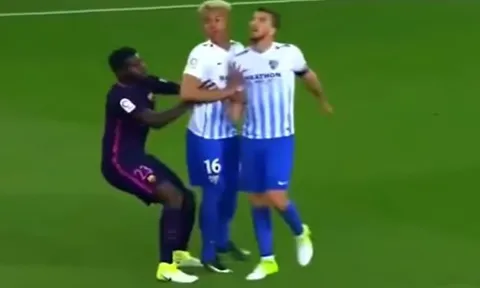 Những tình huống đầy 'mỏng manh' của Samuel Umtiti trên sân