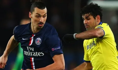 Những tình huống gây sự của Ibrahimovic và Diego Costa với đối thủ