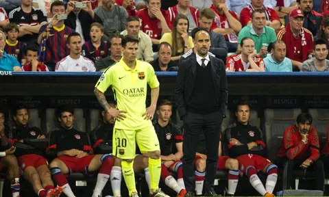Barcelona sa sút, Messi gọi điện cầu cứu Guardiola