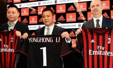Ông chủ Trung Quốc phá sản, AC Milan bị rao bán