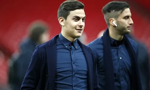 Paulo Dybala bảnh bao như tài tử điện ảnh ở Wembley