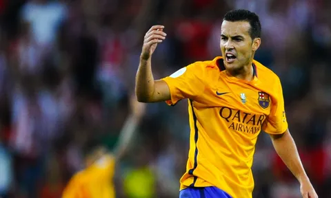 Pedro khi còn là cầu thủ trẻ