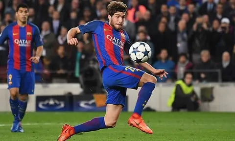 Pha làm bàn lịch sử của Sergi Roberto vào lưới PSG