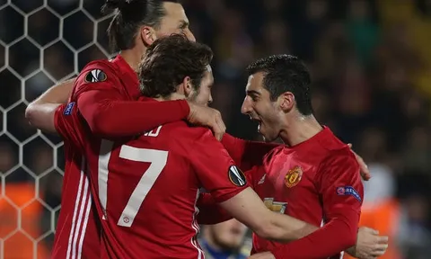 Pha lập công của Henrikh Mkhitaryan vào lưới Rostov