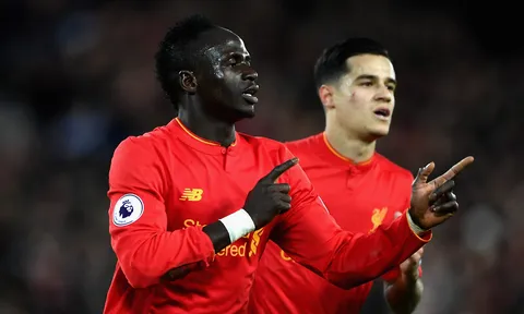 Pha lập công của Sadio Mane vào lưới Arsenal