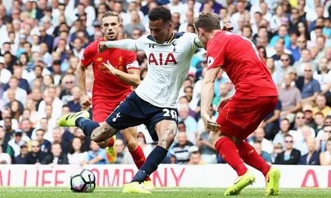 Pha xỏ háng của Dele Alli vs Liverpool