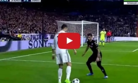 Pha xử lý đầy kĩ thuật của Cristiano Ronaldo vs Napoli