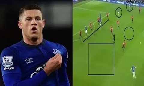Phân tích cách chơi bóng của Ross Barkley