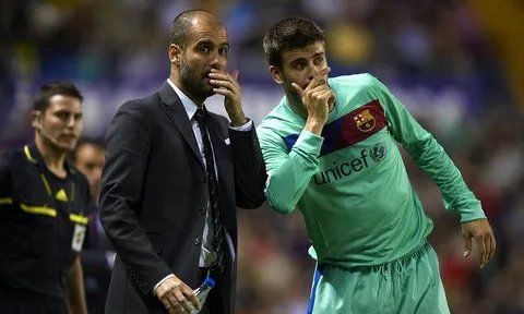 Pique: Guardiola mất niềm tin vào tôi trước khi rời Barca!