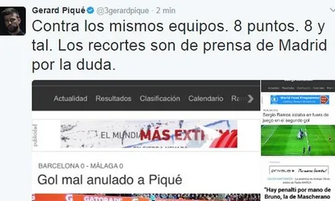 Pique tiếp tục 'đá xoáy' trọng tài La Liga